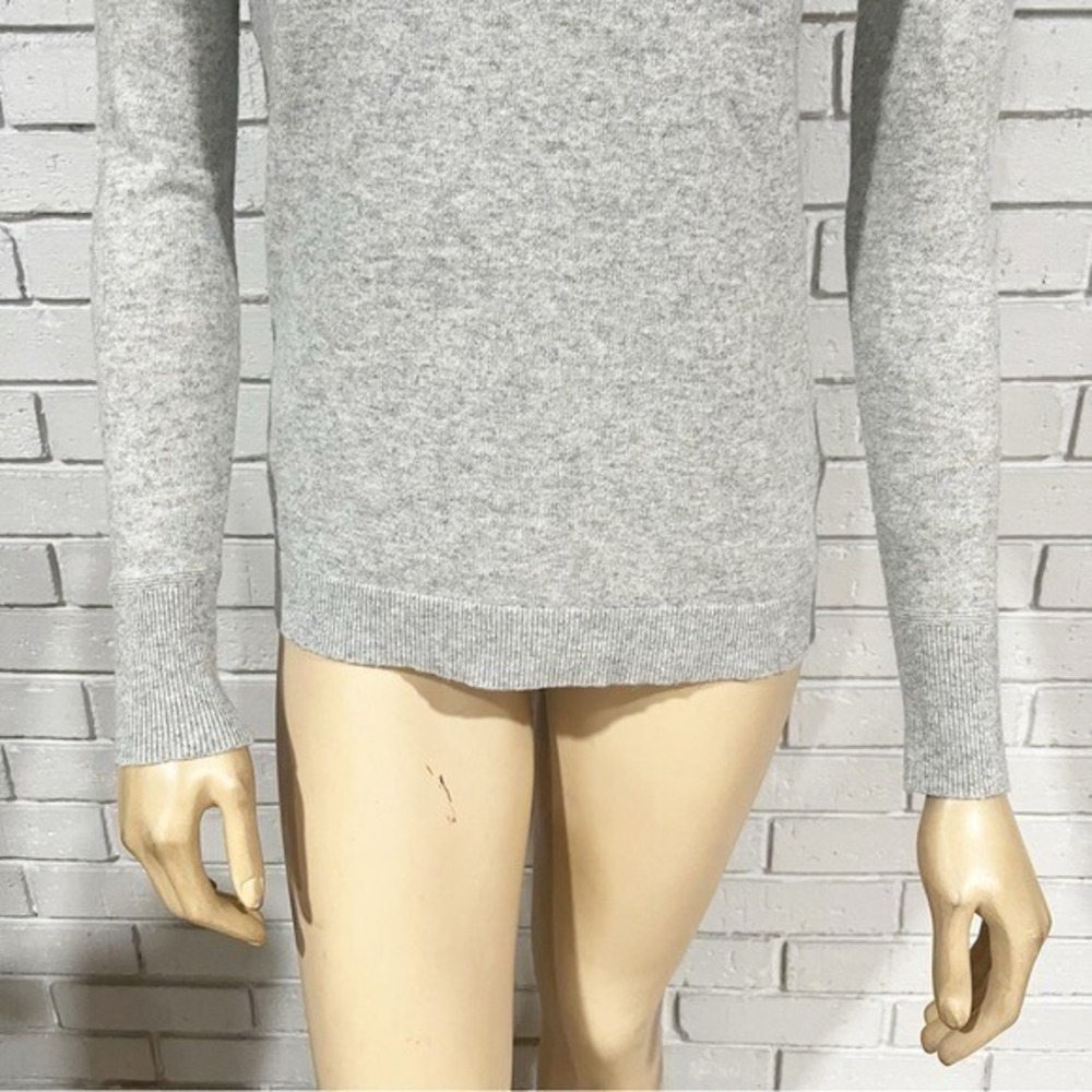 Banana Republic Italian Yarn Filpucci Crewneck Sweater Gray XS Slim Fit Classic - Picture 4 of 10